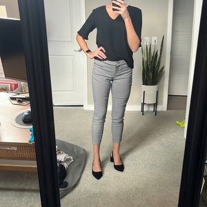 The Limited black and white pants